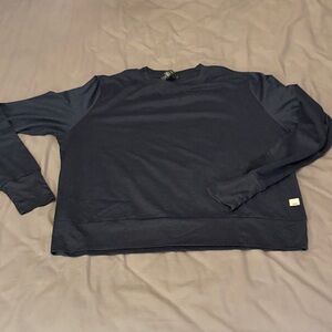 NWOT Vuori Navy Crewneck Shirt